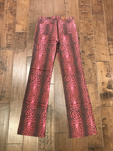 JUST CAVALLI Animal Print Jeans