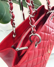Load image into Gallery viewer, CHANEL Red Caviar Grand Shopper Tote
