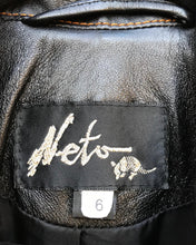 Load image into Gallery viewer, NETO Zipper Embellished Leather Jacket
