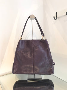 COACH Leather Shoulder Bag