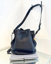 Load image into Gallery viewer, ALEXANDER MCQUEEN Padlock Skull Leather Bucket Bag
