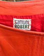 Load image into Gallery viewer, SAMUEL ROBERT Vintage Belted Leather Dress
