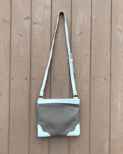 Load image into Gallery viewer, PRADA Logo Canvas Leather Crossbody Bag
