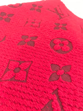 Load image into Gallery viewer, LOUIS VUITTON Wool Silk Blend Logomania Scarf
