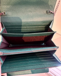GUCCI Dionysus Mini Leather Chain Bag Wallet