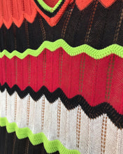 Load image into Gallery viewer, M MISSONI Multi Colour V-Neck S’less Dress
