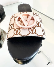 Load image into Gallery viewer, VALENTINO Logo Slide Sandals

