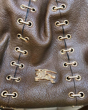 Load image into Gallery viewer, Vintage BURBERRY Brown Leather Shoulder Bag
