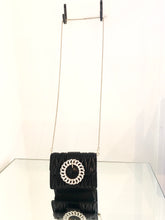 Load image into Gallery viewer, MIU MIU Matelasse Napa Leathr Crystal Embellished Buckle Mini Crossbody Bag

