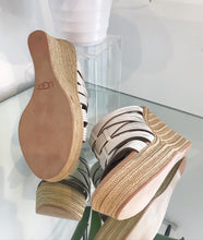 Load image into Gallery viewer, UGG Australia Melinda Platform Leather Wedge Sandal Slides
