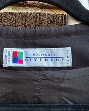 Load image into Gallery viewer, BOUTIQUE GIVENCHY Vintage Black Short Sleeve Top
