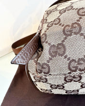 Load image into Gallery viewer, GUCCI Monogram Canvas Flap Backpack
