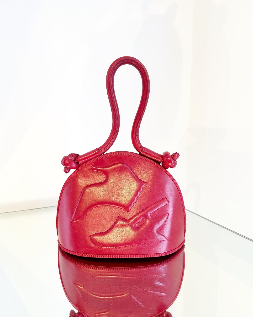 SALVATORE FERRAGAMO Vintage Leather Handle Bag