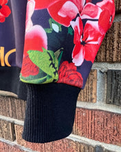 Load image into Gallery viewer, LOVE MOSCHINO Multi Floral Print Bomber Jacket
