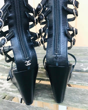 Load image into Gallery viewer, CHANEL Gladiator Wedge Leather Boots
