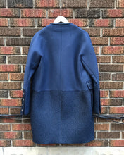 Load image into Gallery viewer, GRACE &amp; OLIVER Collarless 3/4 Length Coat
