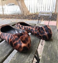 Load image into Gallery viewer, DOLCE &amp; GABBANA Pony Hair Leather Ballet Flats

