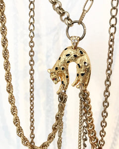 MARIA ZURETA Panthers Statement Necklace