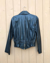 Load image into Gallery viewer, NETO Zipper Embellished Leather Jacket
