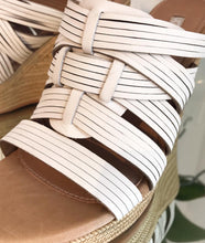 Load image into Gallery viewer, UGG Australia Melinda Platform Leather Wedge Sandal Slides
