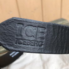 Load image into Gallery viewer, ICEBERG Flower Embellished Leather Belt
