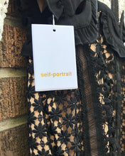Load image into Gallery viewer, SELF PORTRAIT Lace Cut-Out Long Sleeve Mini Dress
