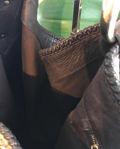 GUCCI GG Canvas Large Horsebit Hobo Bag