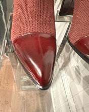 Load image into Gallery viewer, STUART WEITZMAN Sockhop Knit Leather Sock Booties
