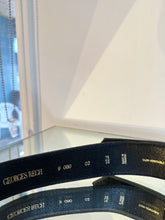 Load image into Gallery viewer, GEORGES RECH Stamped Croc Leather Belt

