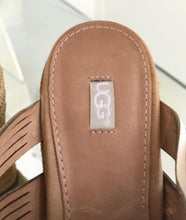 Load image into Gallery viewer, UGG Australia Melinda Platform Leather Wedge Sandal Slides
