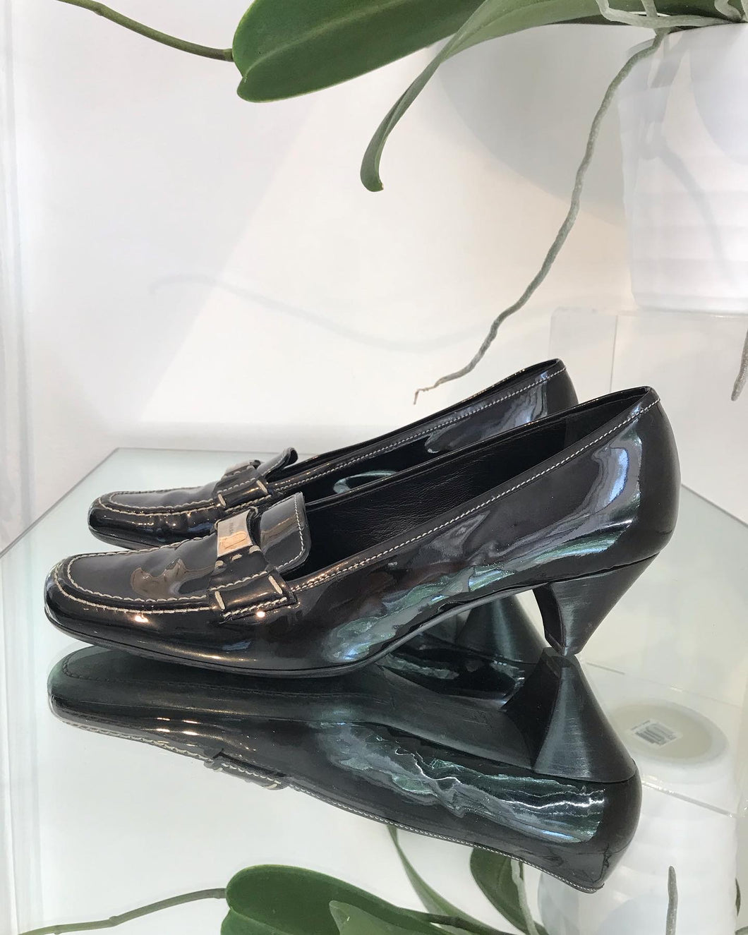 PRADA Patent Leather Loafers