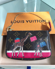 Load image into Gallery viewer, LOUIS VUITTON Limited Edition Monogram Mini Pochette Giraffe Small Clutch
