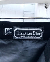 Load image into Gallery viewer, CHRISTIAN DIOR Crystal Embellished Black Maxi Skirt
