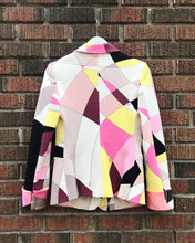 Load image into Gallery viewer, EMILIO PUCCI Firenze Multi Colour Pattern Wool Blend Blazer
