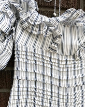 Load image into Gallery viewer, ZIMMERMANN Tiered Ruffle Linen Silk Dress

