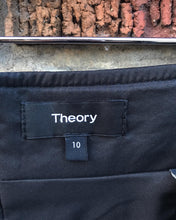 Load image into Gallery viewer, THEORY Lamb Leather Mini Skirt
