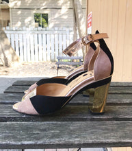 Load image into Gallery viewer, TANYA HEATH Suede &amp; Leather Heels
