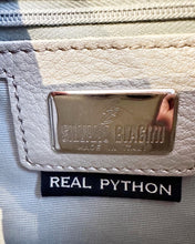 Load image into Gallery viewer, SILVANO BIAGINI Fox Fur Python Handle Bag
