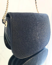 Load image into Gallery viewer, Vintage BEVERLY Italy Stingray Skin Leather Crossbody Bag
