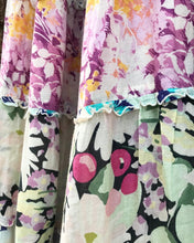 Load image into Gallery viewer, ZIMMERMANN Multi Colour Floral Print Tiered Maxi Dress
