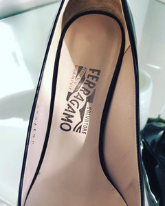 SALVATORE FERRAGAMO Vara Bow Mid-heel Pumps