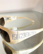 Load image into Gallery viewer, FENDI Beige Crystal Embellished Sunglasses
