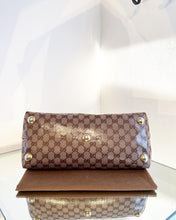 Load image into Gallery viewer, GUCCI Babouska GG Crystal Coated Canvas Tote
