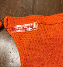 Load image into Gallery viewer, PRADA Ribbed Cotton Long Sleeve Top
