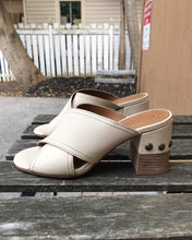 Load image into Gallery viewer, SEE BY CHLOE Crisscross Studded Leather Mules
