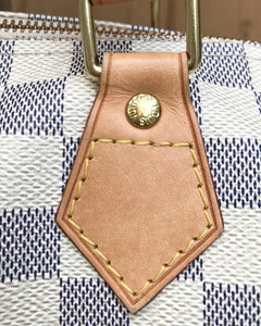 LOUIS VUITTON Damier Azur Canvas Speedy 30