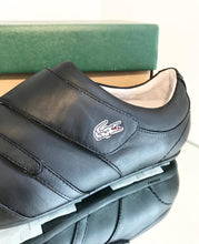 Load image into Gallery viewer, LACOSTE Velcro Embellished Leather Sneakers
