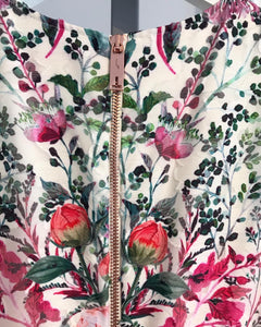 TED BAKER Floral Print S’less Dress