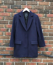 Load image into Gallery viewer, THEORY Herringbone Wool Blend Coat
