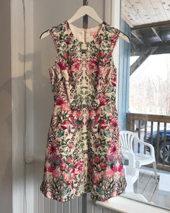 TED BAKER Floral Print S’less Dress